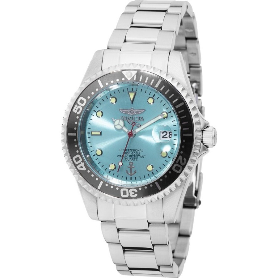 Invicta Ocean Voyage Quartz Light Blue Dial Men's Watch 50145