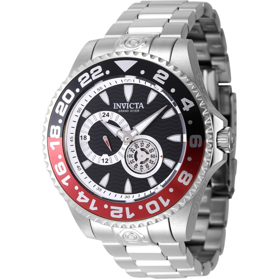 Pro Diver Automatic Black Dial Coke Bezel Men's Watch 47302 – On