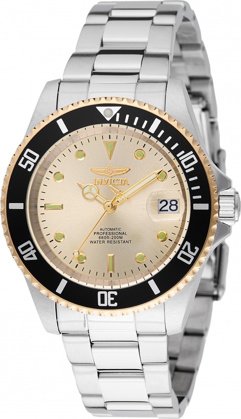 Invicta Pro Diver Automatic Champagne Dial Men's Watch 49317