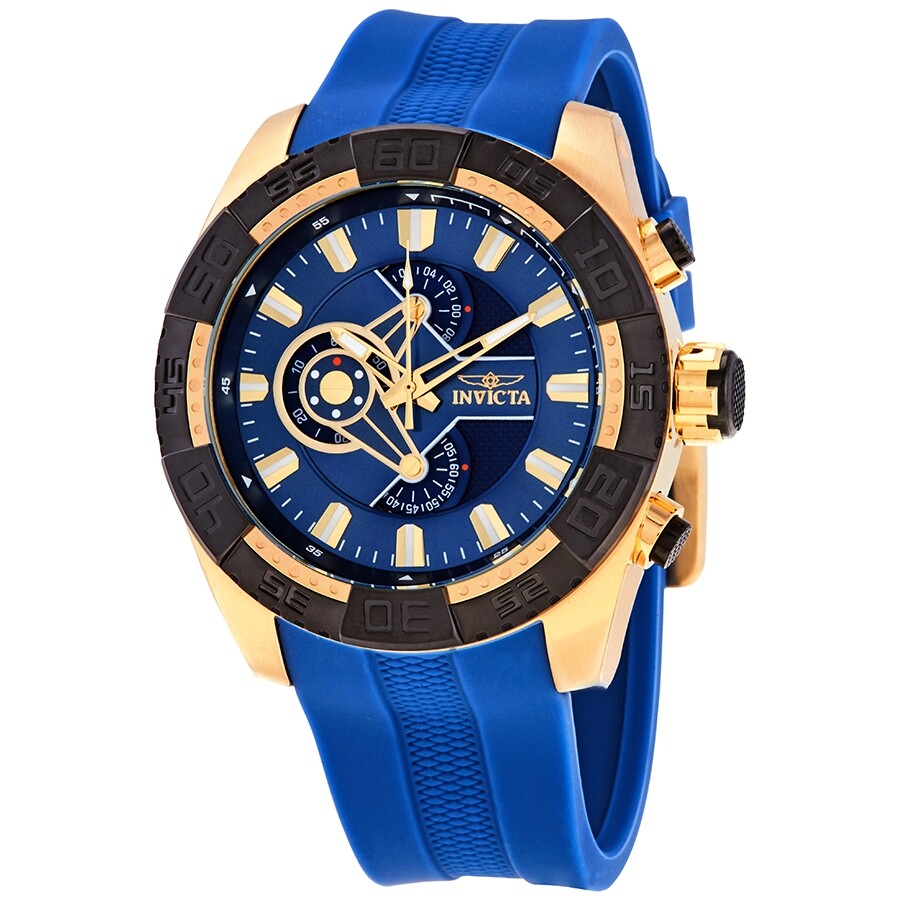 INVICTA腕時計 Invicta Pro Diver Chronograph Blue Dial Men's Watch 25996