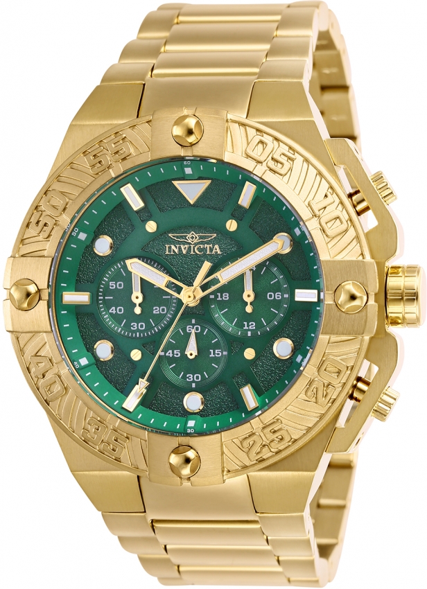 Invicta Pro Diver Chronograph Green Dial Men's Watch 25831