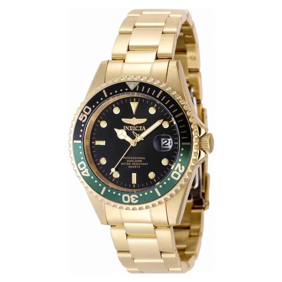 Invicta Pro Diver Quartz Black Dial Men's Watch 48727