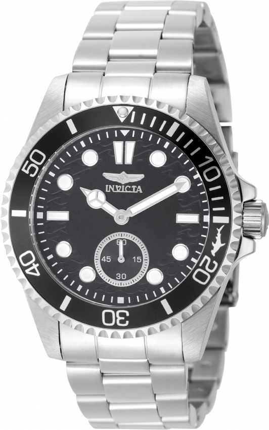 Invicta Pro Diver Quartz Charcoal Dial Men's Watch 49431
