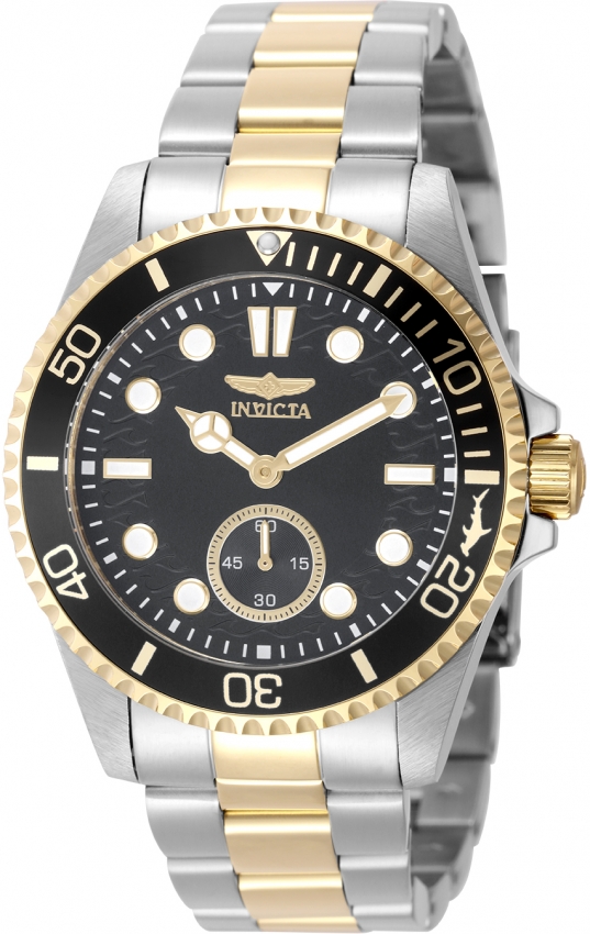 Invicta Pro Diver Quartz Charcoal Dial Men's Watch 49434