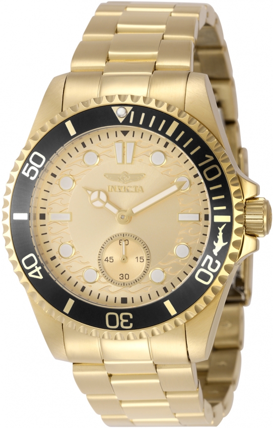 Invicta Pro Diver Quartz Gold Dial Men's Watch 49428