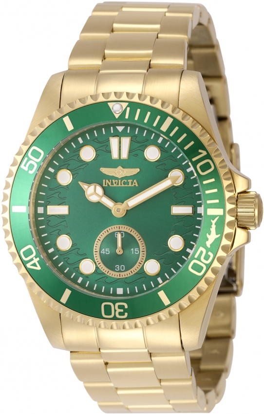 Invicta Pro Diver Quartz Green Dial Men's Watch 49430