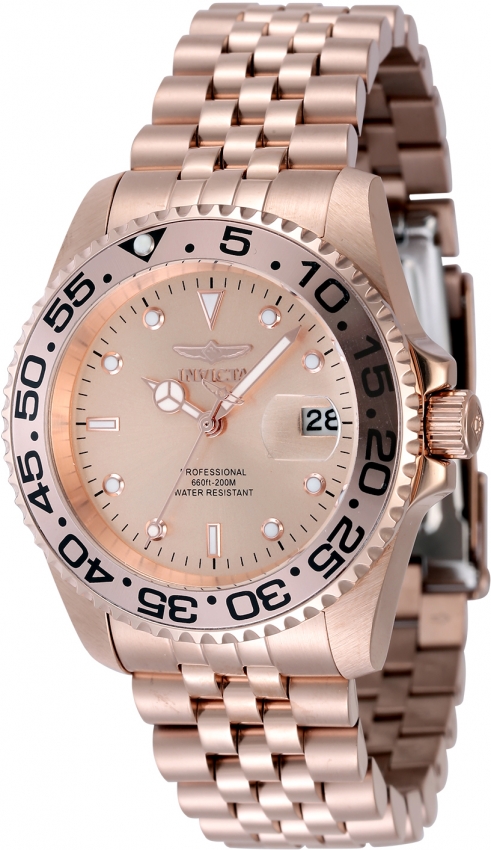 Invicta Pro Diver Quartz Rose Gold Dial Ladies Watch 48386  display picture 1