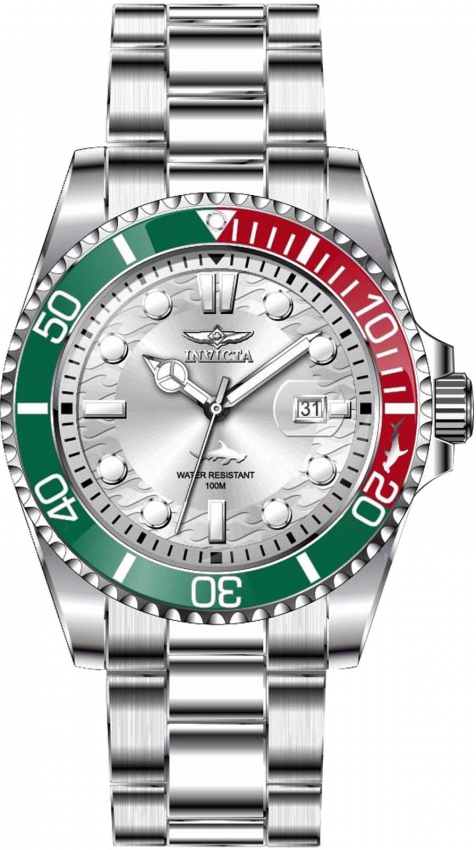 Invicta Hydromax 16964 Argento Orologio Uomo Quarzo - 52 mm : Invicta