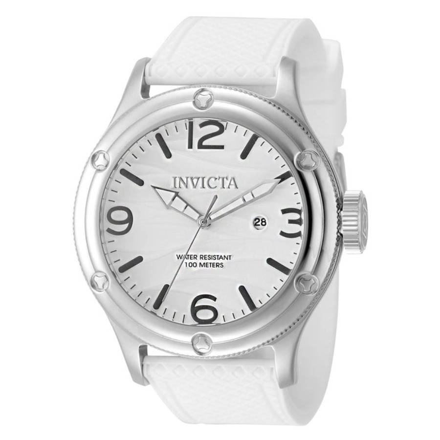 Invicta Pro Diver Quartz Silver Dial Men's Watch 50308
