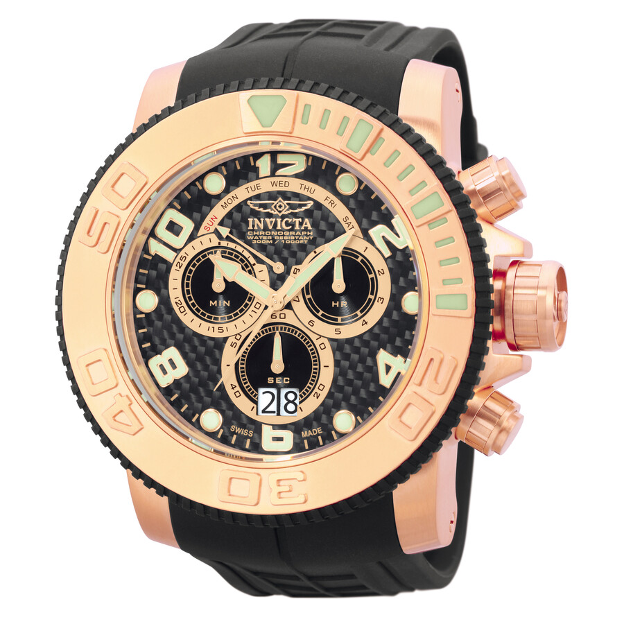 invicta pro diver rose