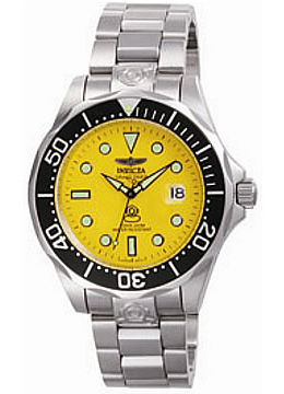 Invicta Pro-Diver Grand Diver Automatic Yellow Dial Men's Watch 3048