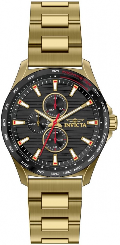 Invicta Racing Quartz Black Dial Men's Watch 48871