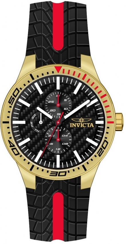 Invicta Racing Quartz Black Dial Men's Watch 48872 886678656080 ...
