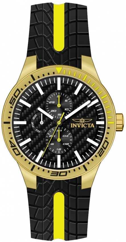 Invicta Racing Quartz Black Dial Men's Watch 48873