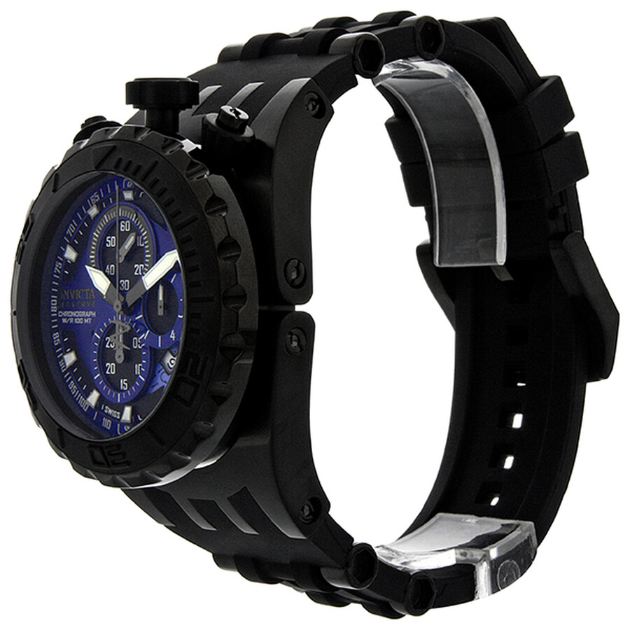Invicta Reserve Axis Chronograph Tachymeter Polyurethane Strap Men's