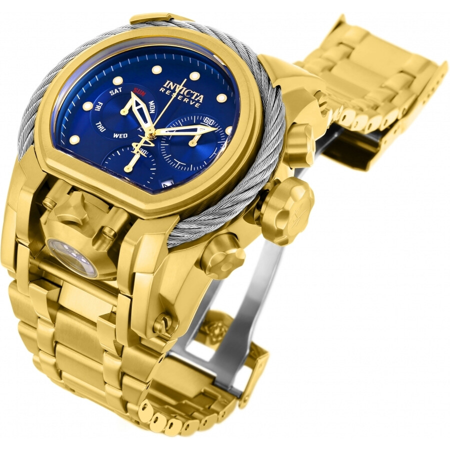 Invicta Reserve Chronograph Blue Dial Men's Watch 26585 - Reserve - Invicta - Watches - Jomashop