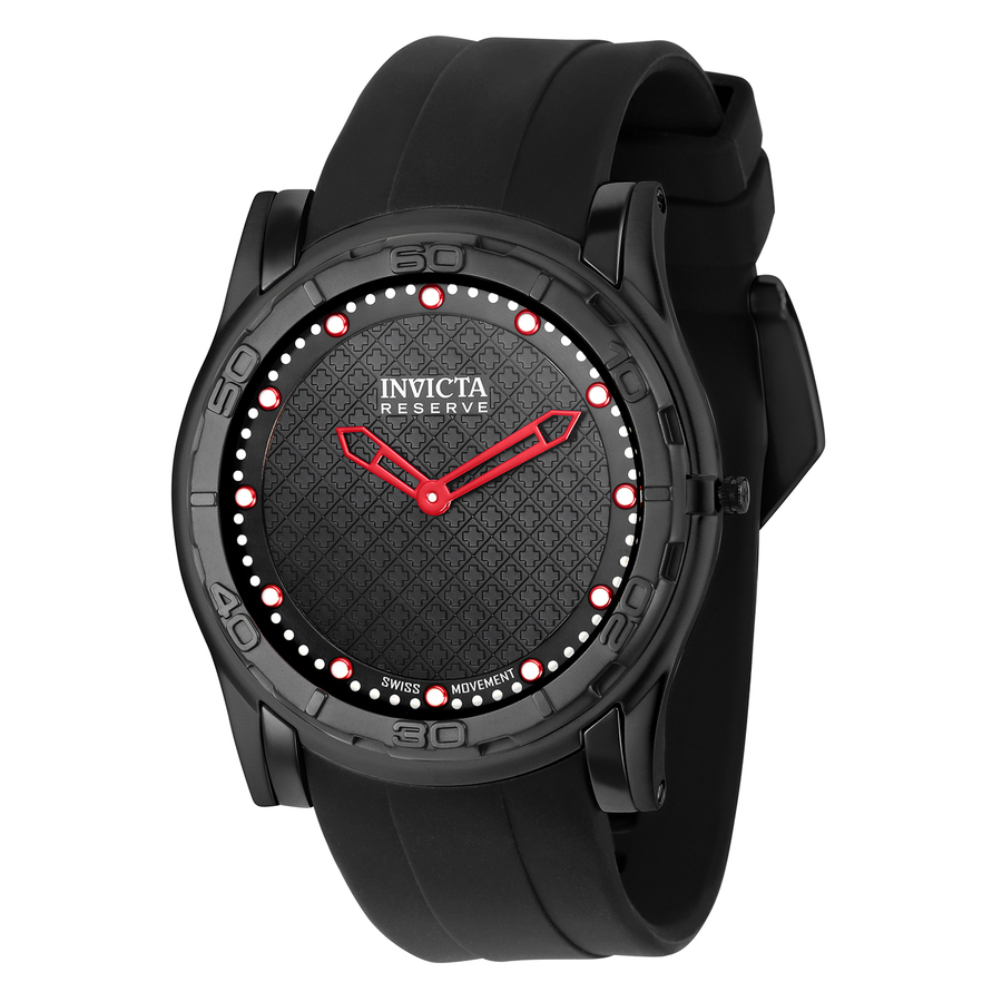 Invicta Reserve Quartz Black Dial Men's Watch 36397 886678444595 - Watches,  Reserve - Jomashop