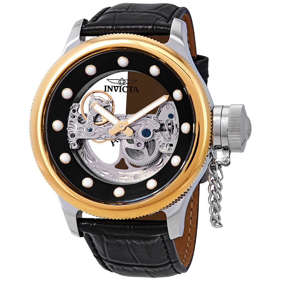 invicta bridge skeleton watch