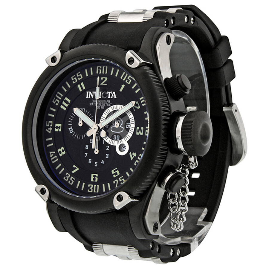 Invicta Russian Diver Black Dial Chronograph Men's Watch 0517 - Russian Diver - Invicta 