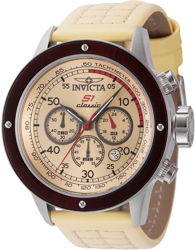 Watch Rally Brand Invicta S1 Rally Chronograph GMT Quartz Gold Dial Men's Watch 44227 ...