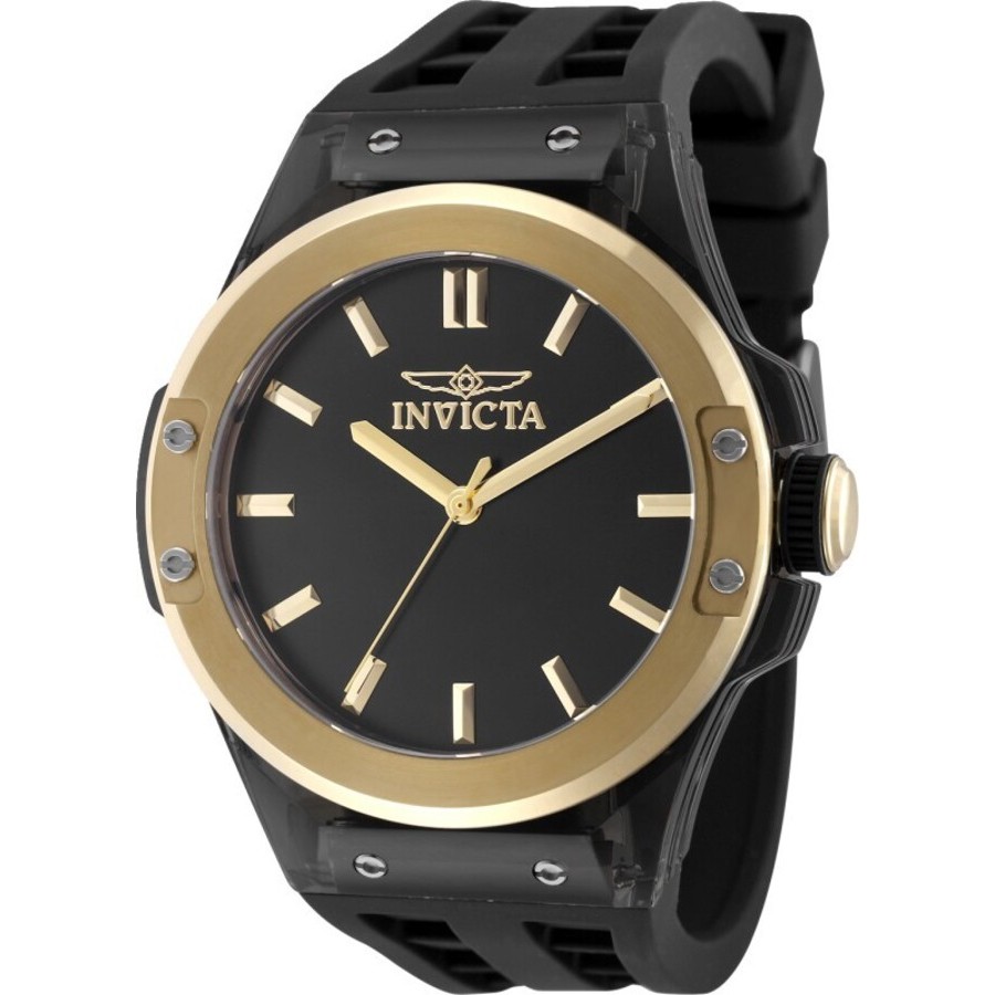 Invicta Sea Base Quartz Black Dial Men's Watch 50015