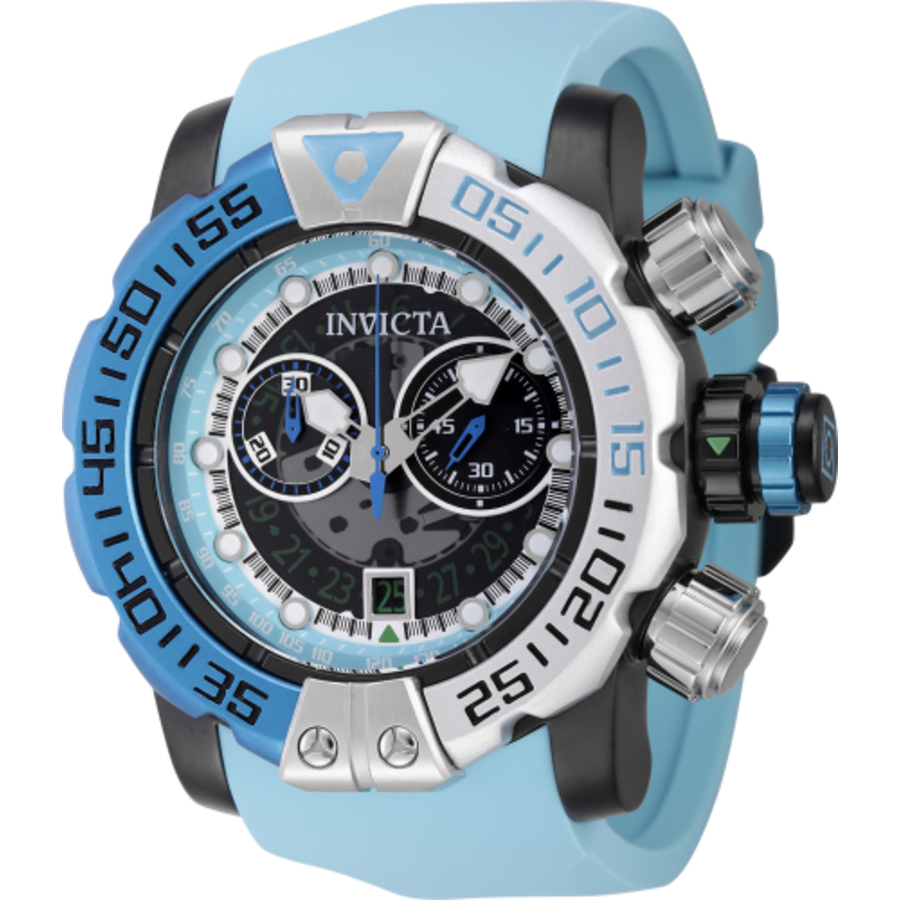 Invicta Sea Hunter Chronograph Quartz Transparent Men's Watch 44848