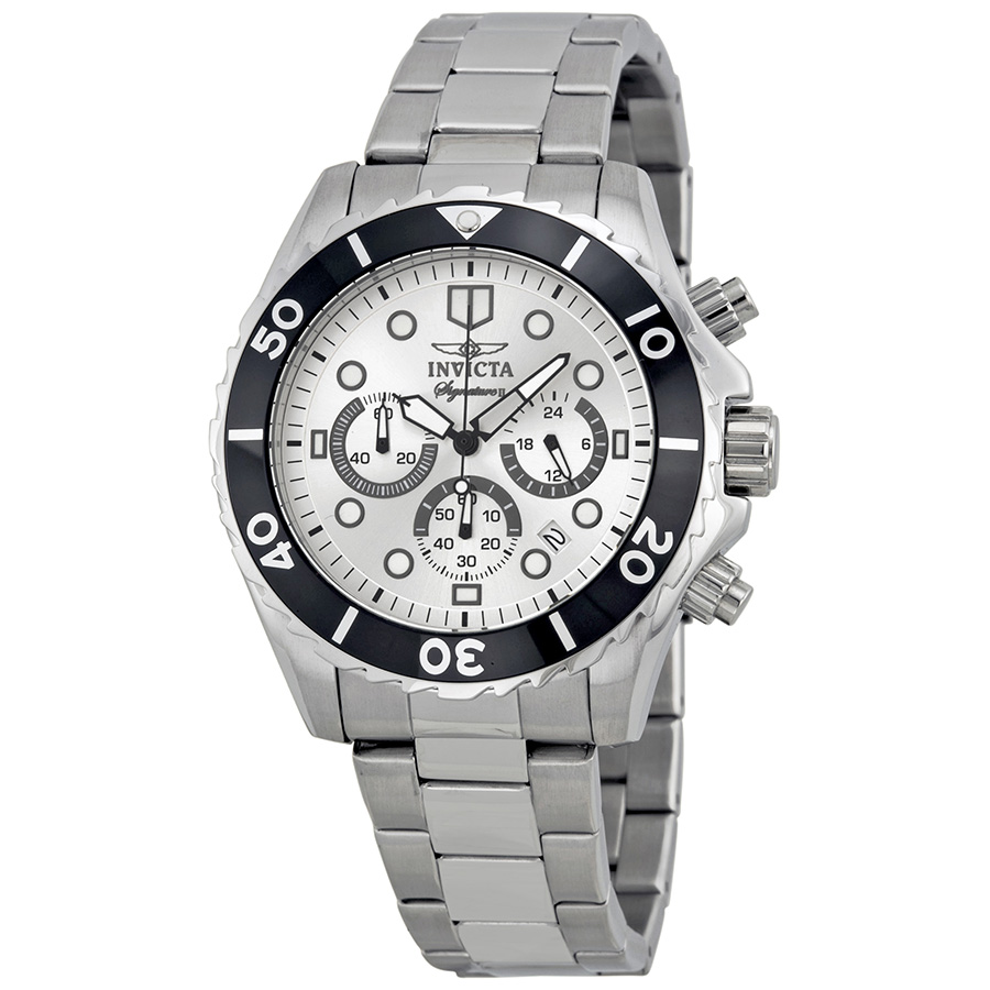 Montre Invicta Signature II 7354 Pour Homme - Boîtier Acier/aluminium, Mouvement Suisse, étanche 50m