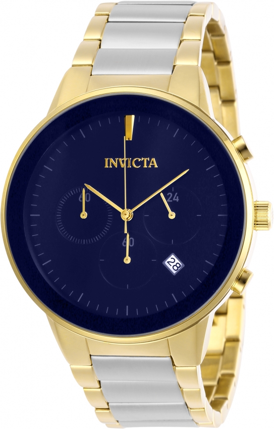 Invicta Specialty Chronograph Blue Dial Two-tone Men's Watch 29479