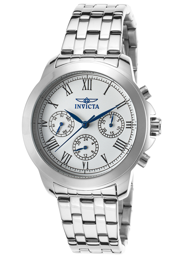Invicta Specialty Chronograph Silver Dial Ladies Watch 21653