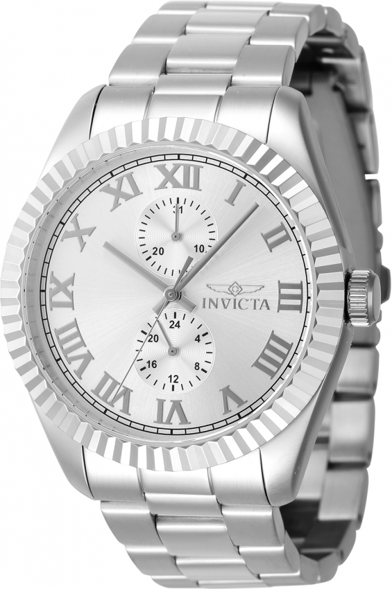 Invicta Specialty GMT Quartz Silver Dial Men's Watch 47421