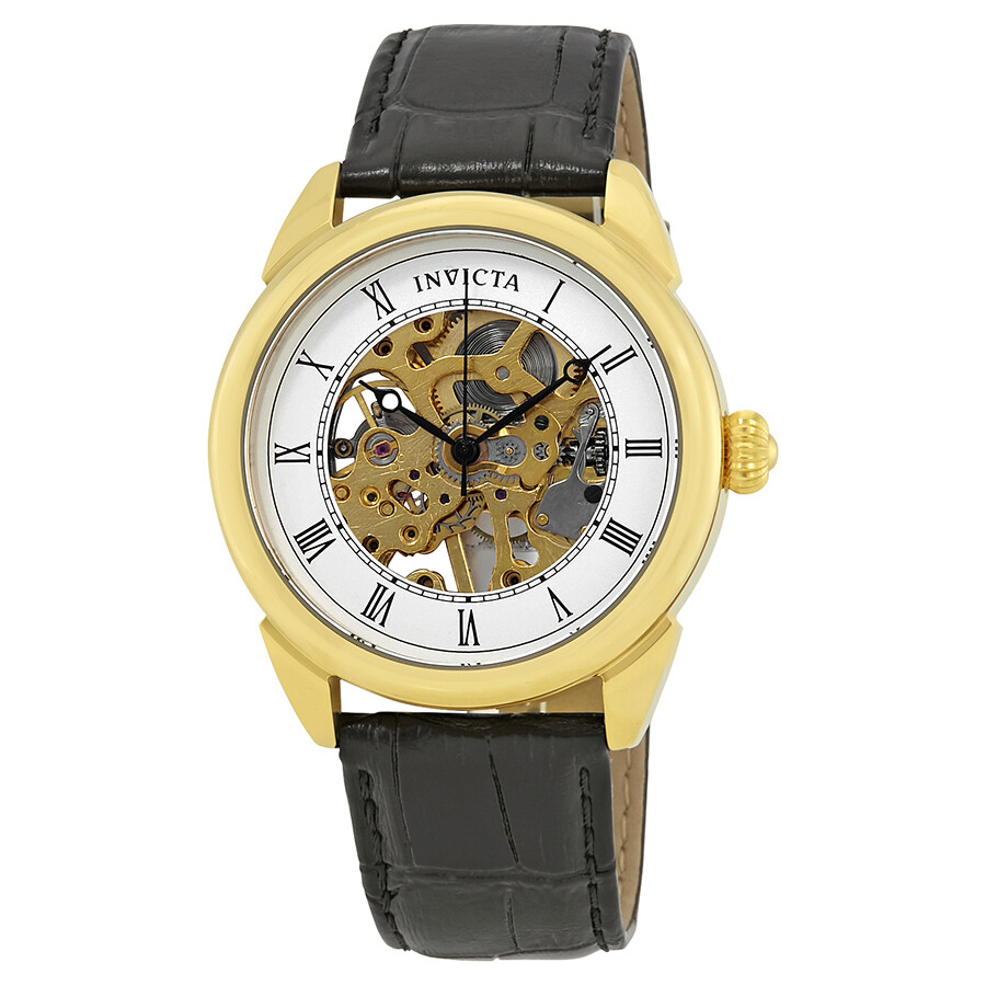 Invicta Specialty Gold Skeleton Dial Men's Watch 23535 886678286508