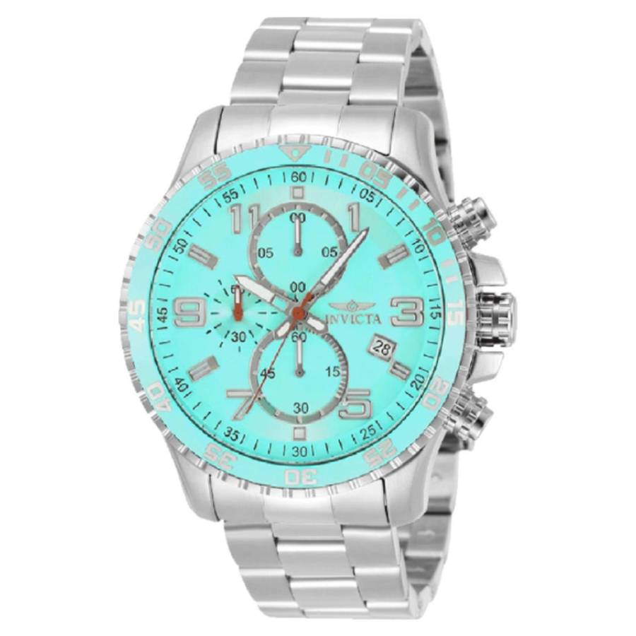 Invicta Specialty Mach Gala Chronograph Quartz Light Blue Dial Men's Watch 69820