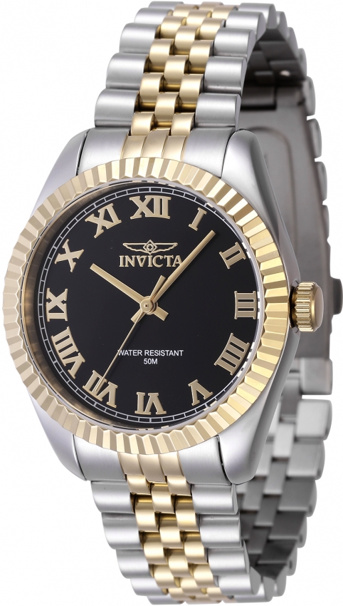 Invicta Specialty Quartz Black Dial Ladies Watch 47413