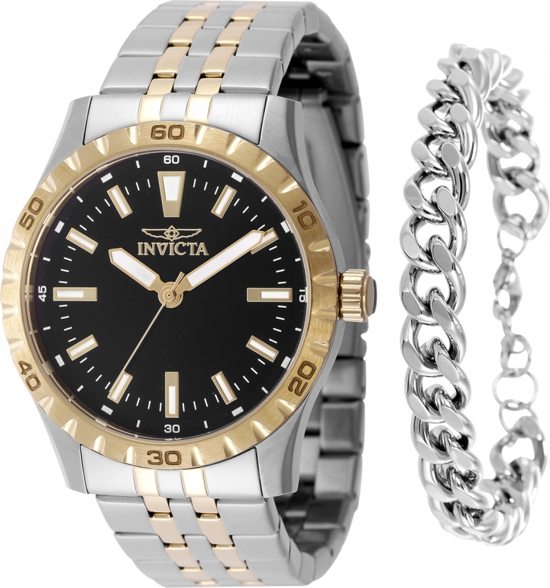 Invicta Specialty Quartz Black Dial Men's Watch 48281