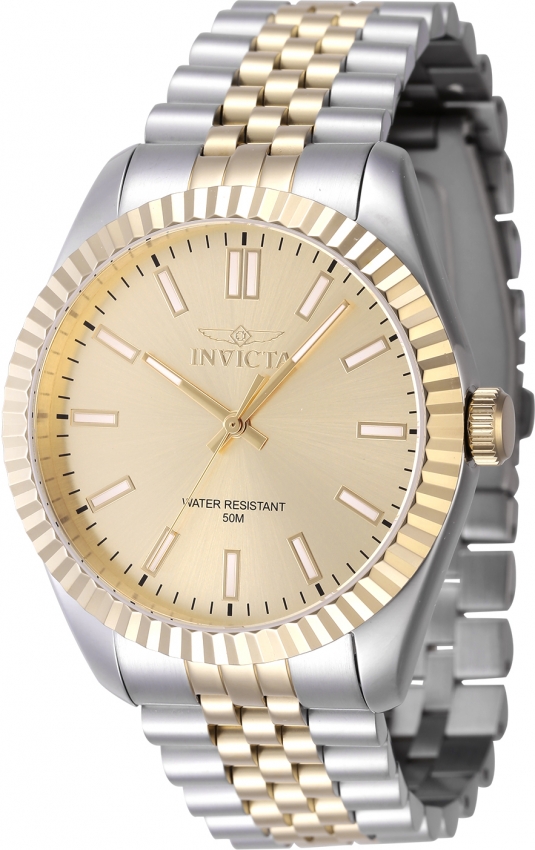 Invicta Specialty Quartz Gold Dial Men's Watch 47487