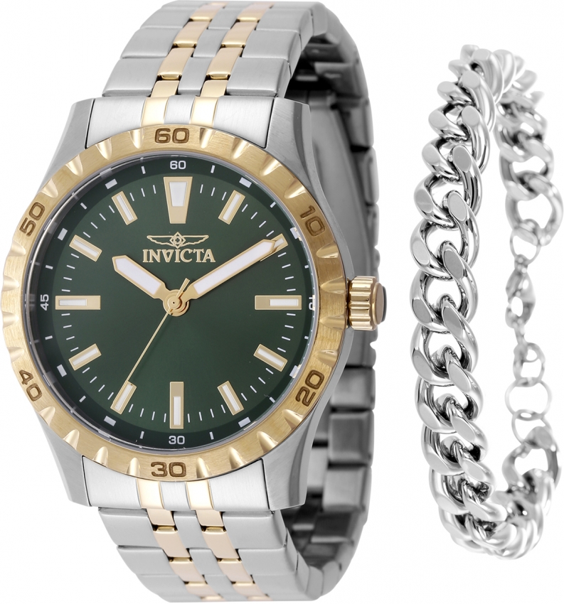 Invicta Specialty Quartz Green Dial Men's Watch 48282