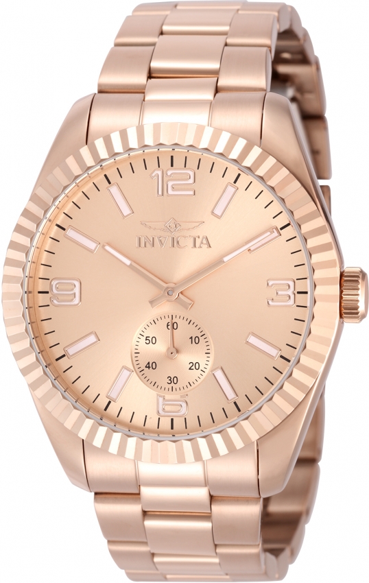 Invicta Specialty Quartz Rose Gold Dial Men's Watch 49393
