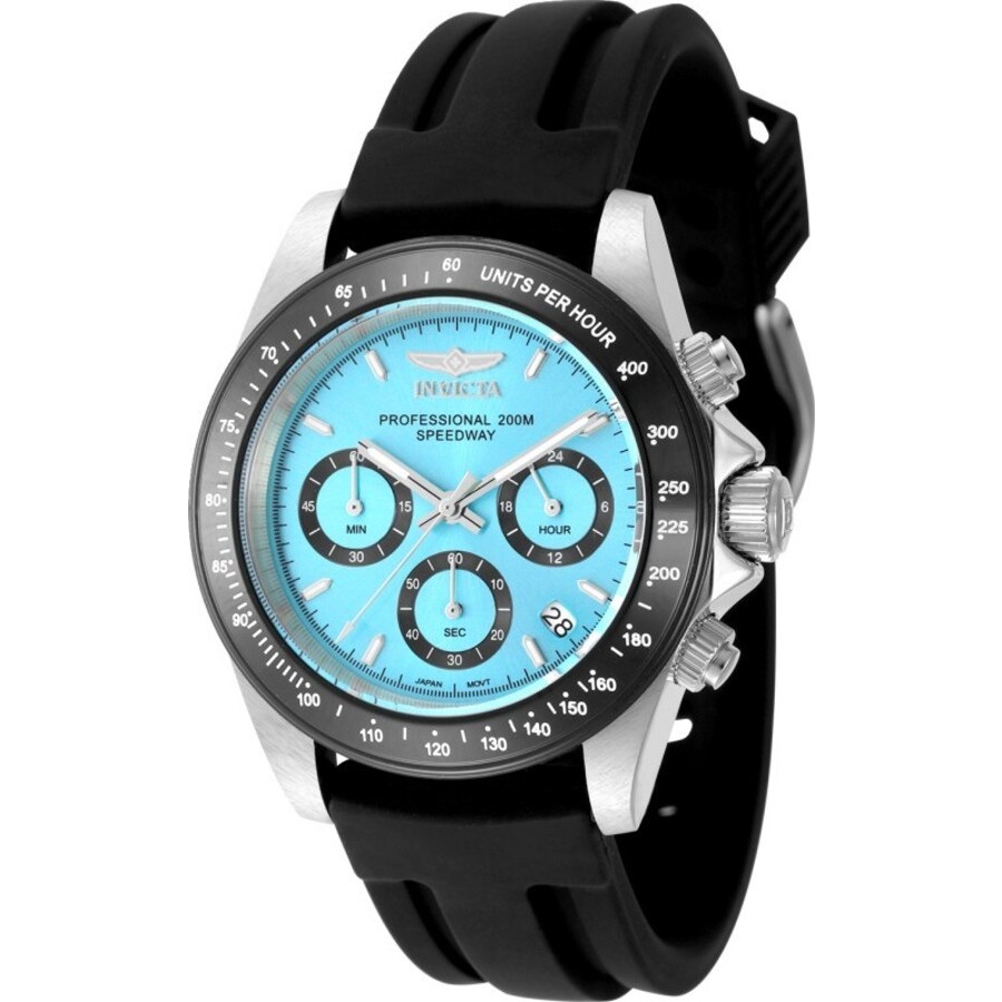 Invicta Speedway Chronograph GMT Quartz Blue Dial Men's Watch 50490