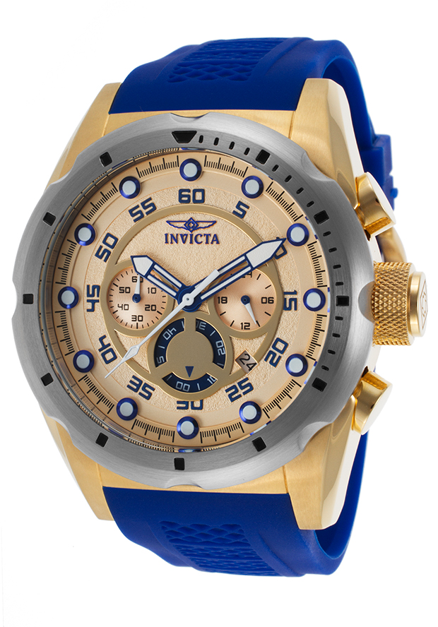 Invicta Speedway Chronograph Gold Dial Men's Watch 20307