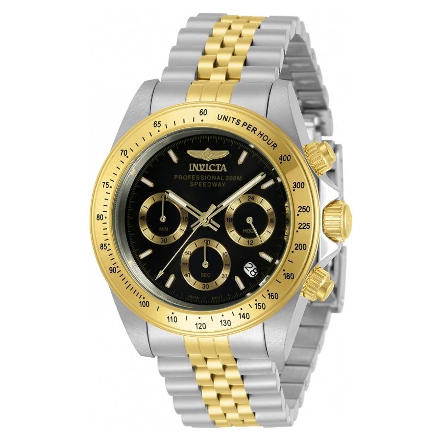 Invicta Speedway Chronograph Quartz Black Dial Men's Watch 30992