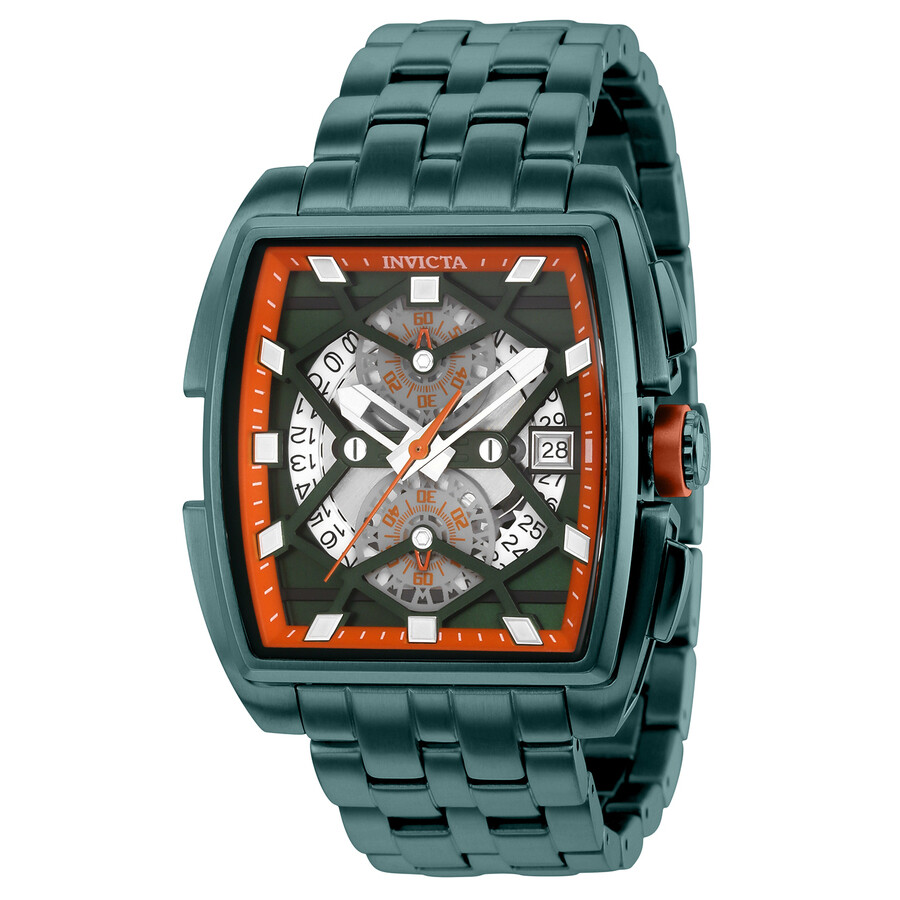 Invicta Speedway Chronograph Quartz Green Dial Men's Watch 35449 ...