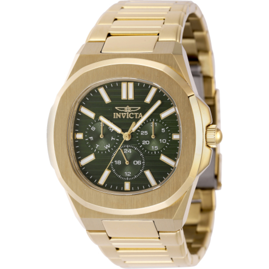 Invicta Speedway Quartz Green Dial Men's Watch 48523 886678648474