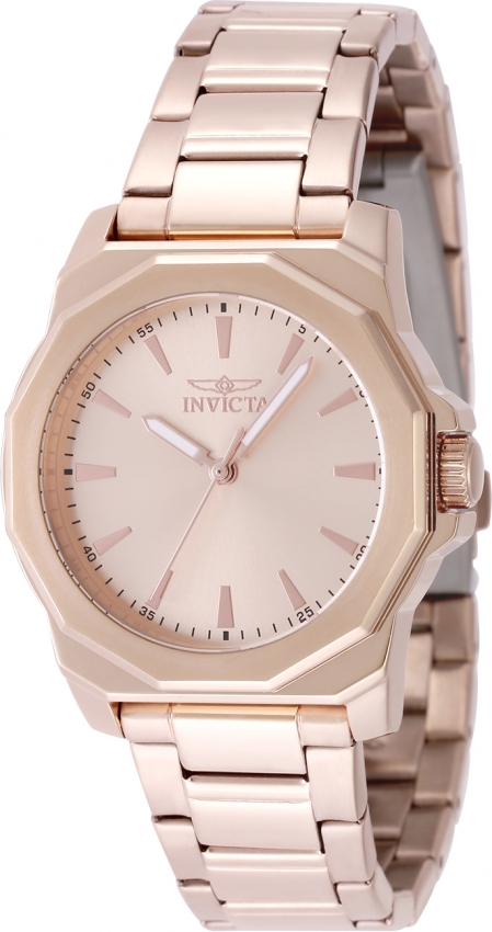 Invicta Speedway Quartz Rose Gold Dial Ladies Watch 49089