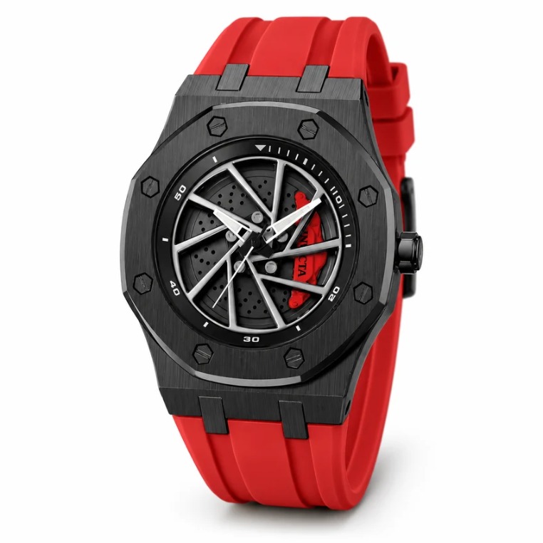 Invicta Speedway Rim Quartz Black Dial Men's Watch 69491