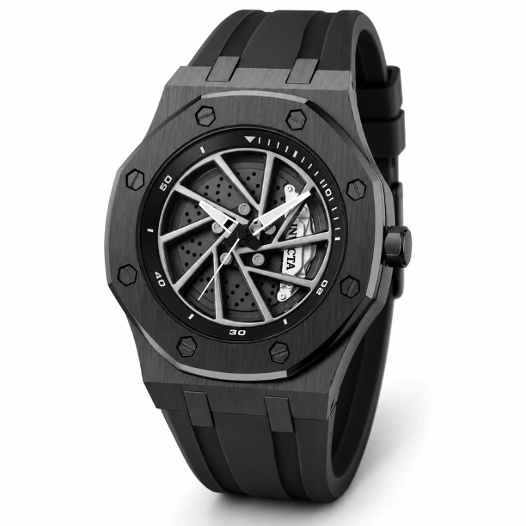 Invicta Speedway Rim Speedway Rim Quartz Black Dial Men's Watch 69489