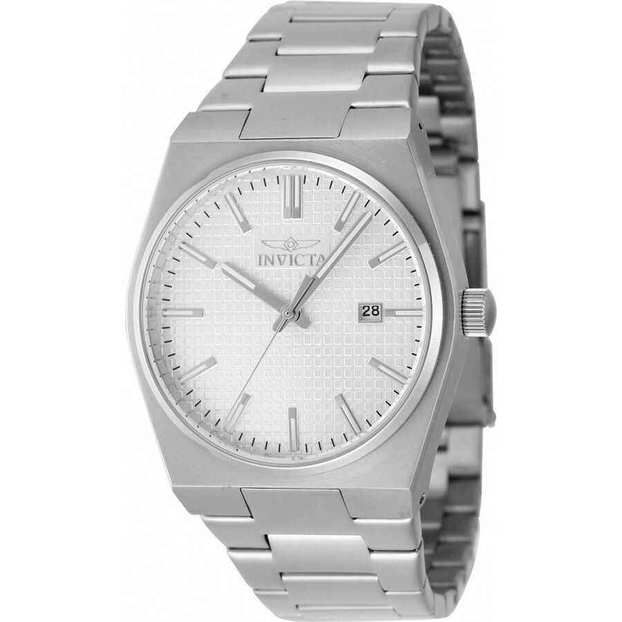 Invicta Speedway Zager Exclusive Quartz Silver Dial Men's