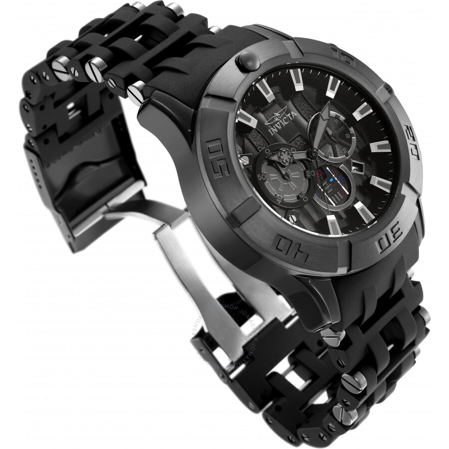 Invicta Star Wars Darth Vader Chronograph Black Dial Men's Watch 26548