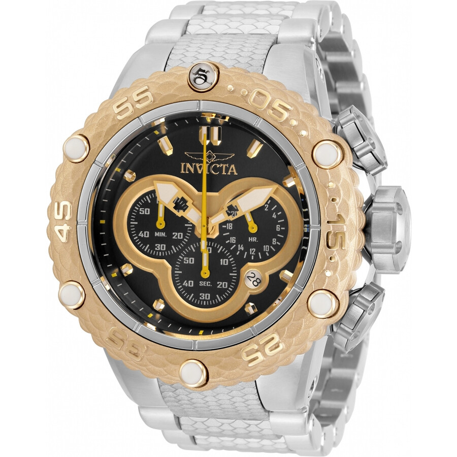 Invicta Subaqua Chronograph Quartz Black Dial Men's Watch