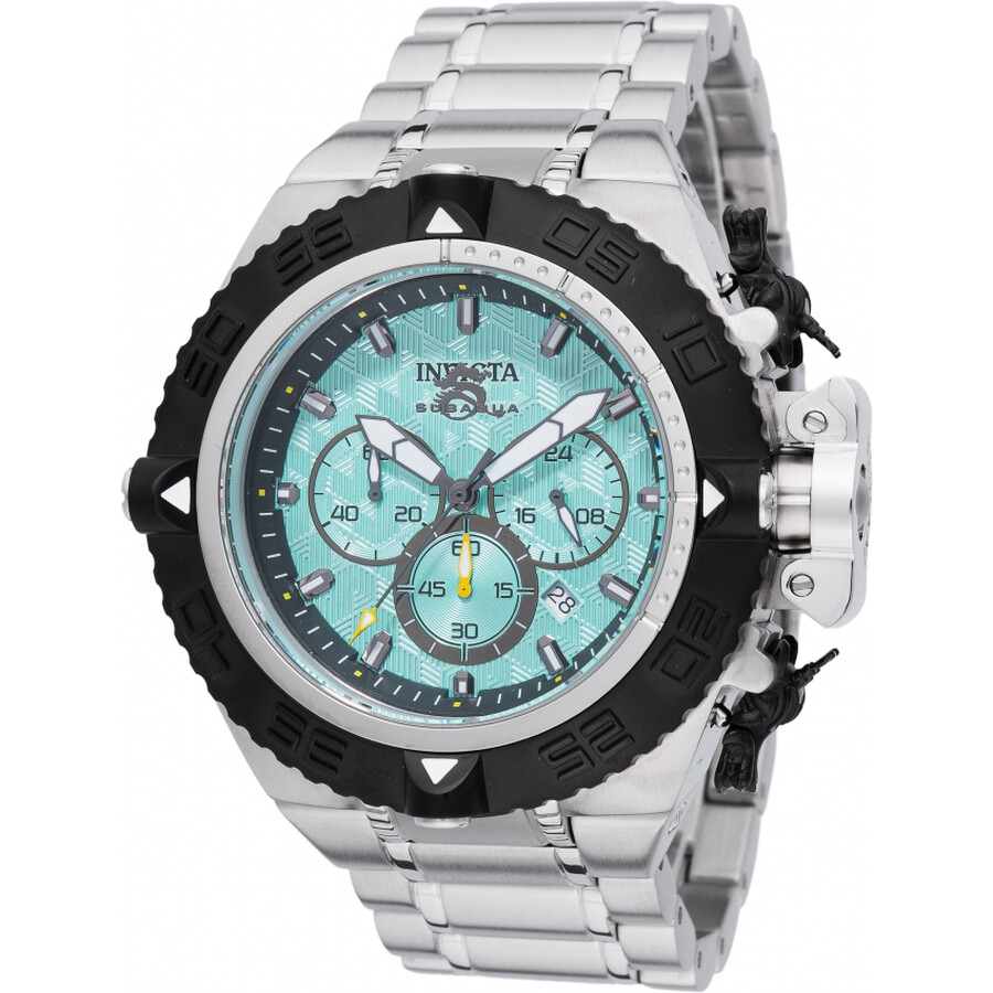 Invicta Subaqua Noma IV Chronograph GMT Quartz Turquoise Dial