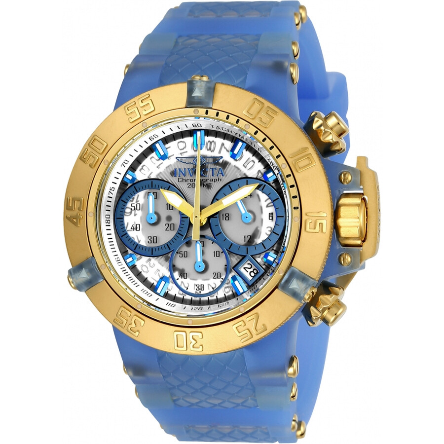 Invicta SubaquaWhite Dial Chronograph Ladies Watch 24377 886678295524 ...